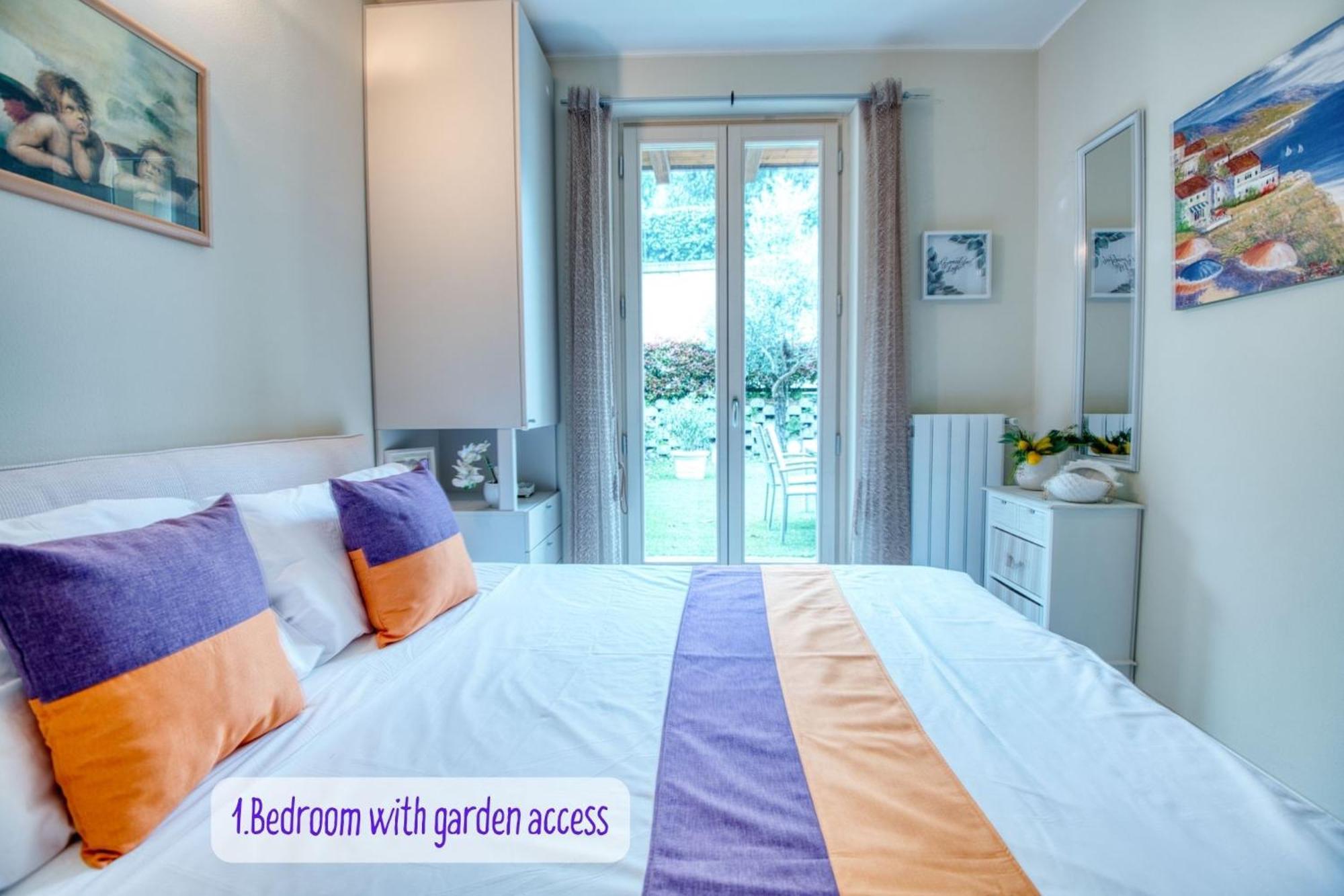 Panorama Lake View, Pool & Garden, 2 Bathrooms, Kingsize & Single-Beds, Fast Internet ตอสโกลาโน มาแดร์โน ภายนอก รูปภาพ