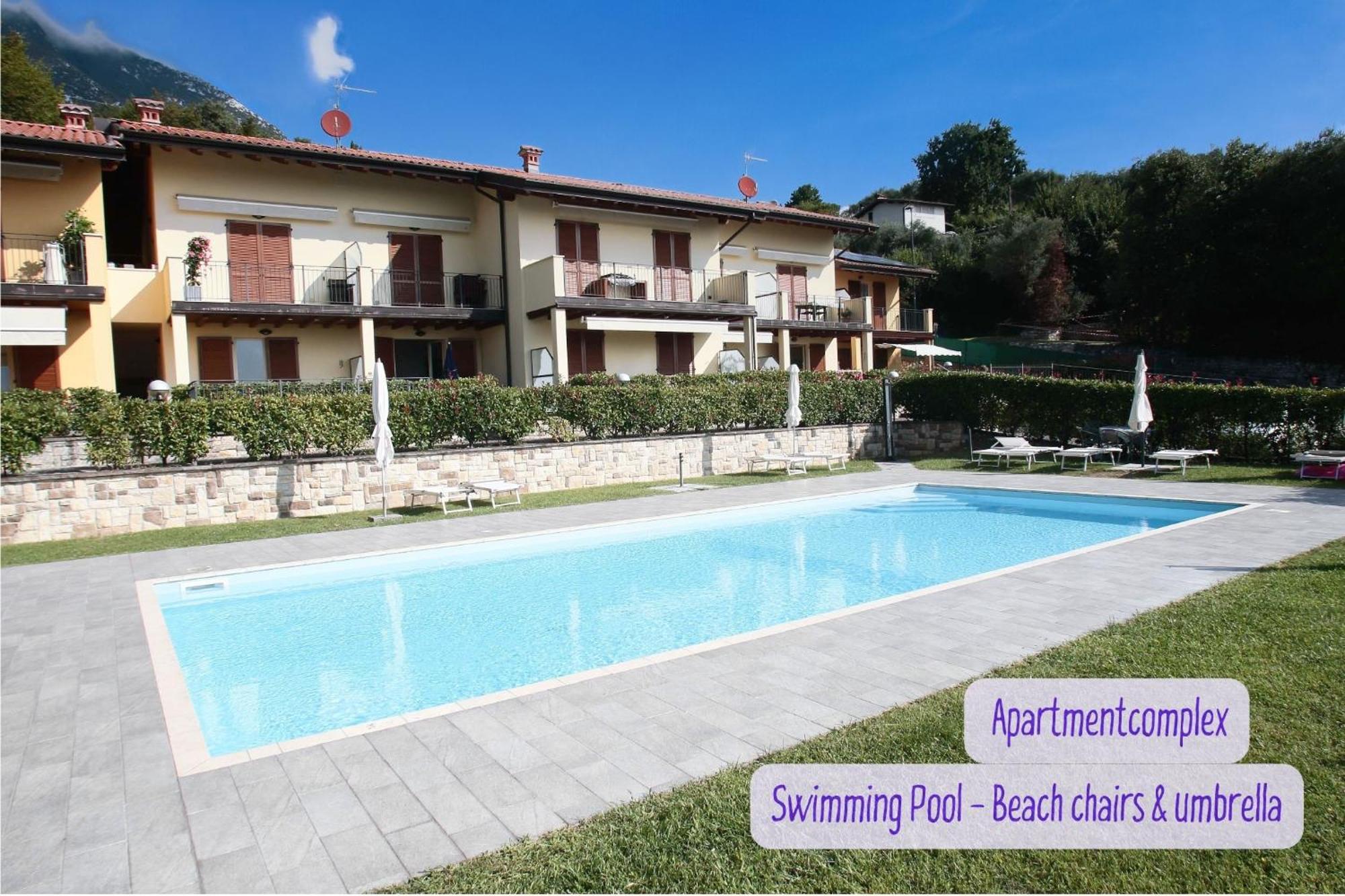 Panorama Lake View, Pool & Garden, 2 Bathrooms, Kingsize & Single-Beds, Fast Internet ตอสโกลาโน มาแดร์โน ภายนอก รูปภาพ